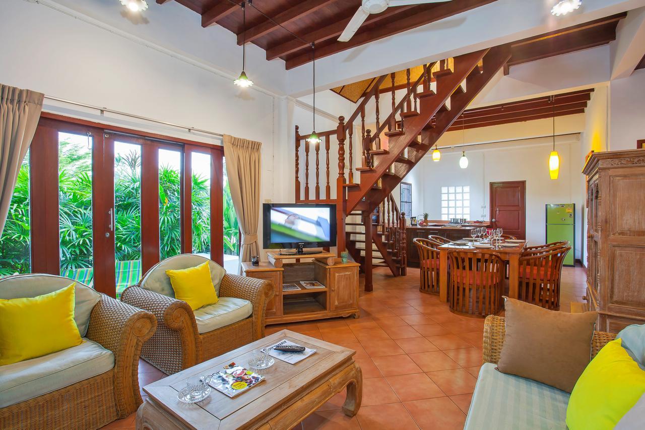 Traditional Thai Villa Nikkie In Tropical Nature, 4Br & Pool, Near Rawai Beach Nai Harn Esterno foto