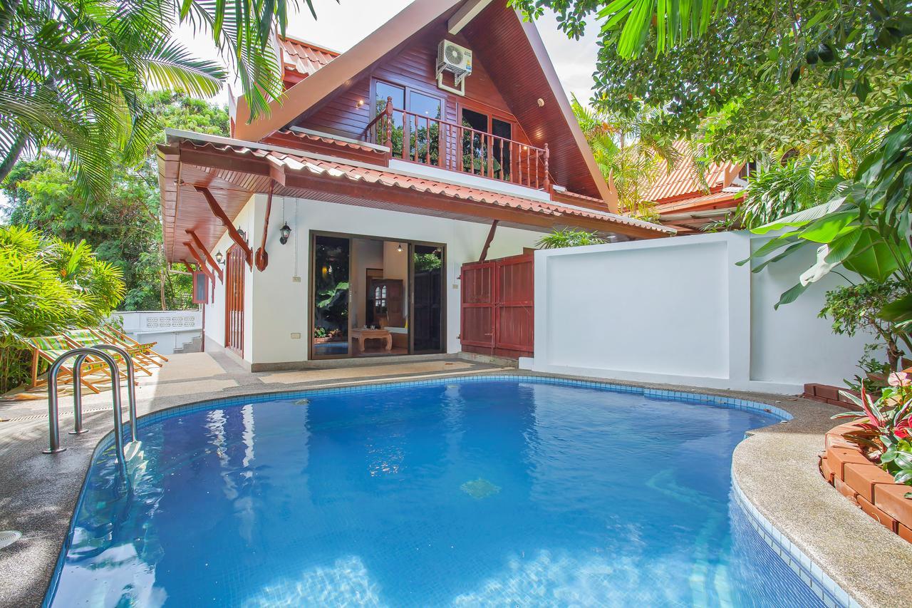 Traditional Thai Villa Nikkie In Tropical Nature, 4Br & Pool, Near Rawai Beach Nai Harn Esterno foto